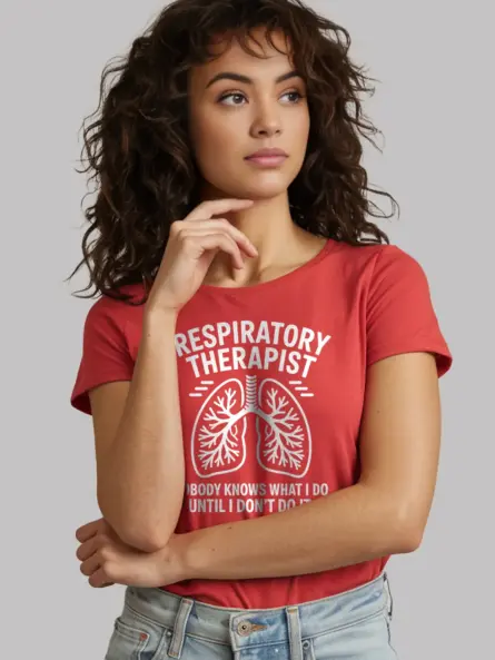 Bold Respiratory Therapist Nobody Knows What I Do Shirt - Image 12