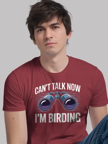 Can't Talk Now I'm Birding – Birding T-Shirt for Birdwatchers - Image 6