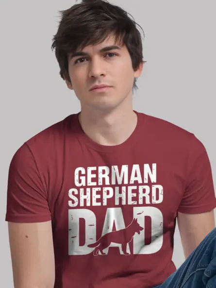 Bold German Shepherd Dad Shirt – Rugged Gift for Dog Lovers - Image 14