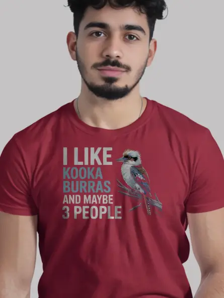 Funny Kookaburra Bird T-Shirt for Birdwatchers and Nature Lovers - Image 3