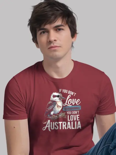 Vintage Kookaburra T-Shirt – Retro Australian Bird Tee for Nature Lovers - Image 9