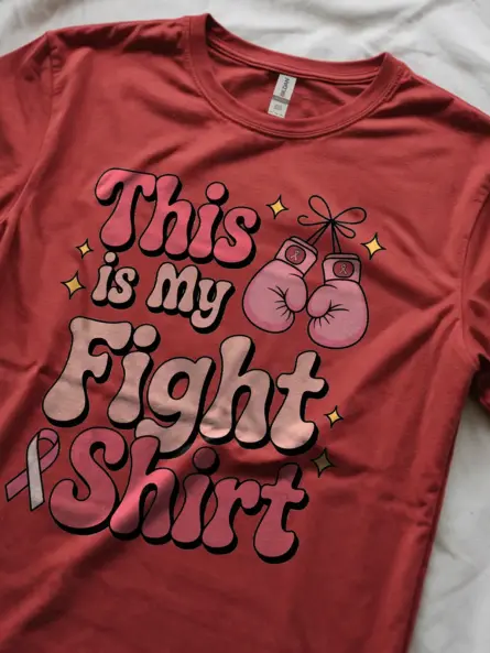 Empowering Breast Cancer Fight Shirt – “This Is My Fight Shirt” Design - Image 12