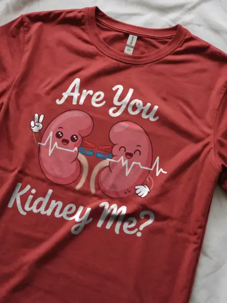 Funny Kidney T-Shirt for Medical Students – Are You Kidney Me - Image 11