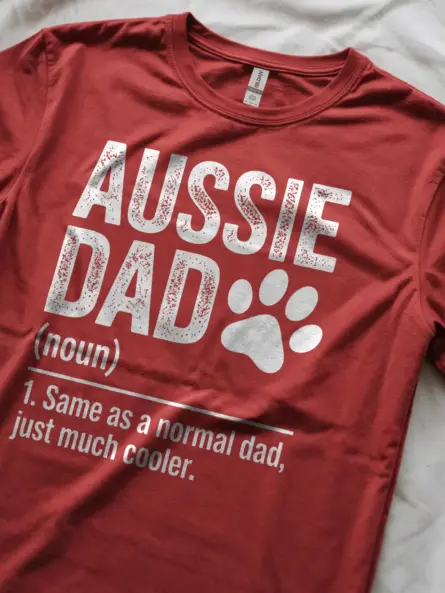 Epic Aussie Dad Shirt – Funny Australian Shepherd Dog Tee - Image 10