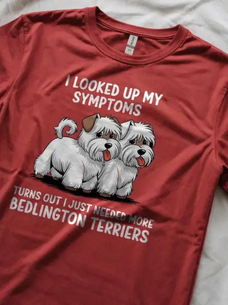 Funny Bedlington Terrier Owner T-Shirt for Dog Lovers - Image 5