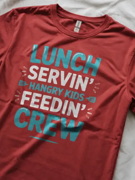 Cafeteria Crew T-Shirt for Lunch Staff - Image 11