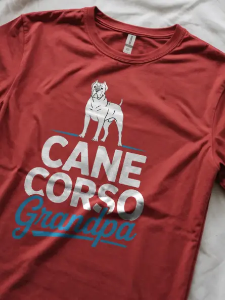 Modern Cane Corso Grandpa Shirt – Bold Dog Lover Tee - Image 9