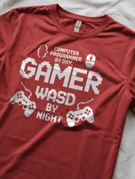 Epic Programmer by Day Gamer by Night T-Shirt - Image 8