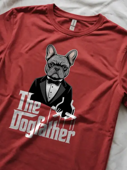 Dog Father Shirt – Funny French Bulldog Parody Gift Tee for Men - Image 8