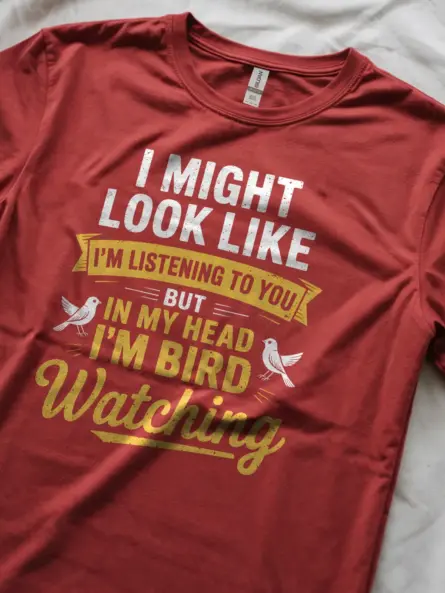 Funny Bird Watching T-Shirt for Introverts - Image 11