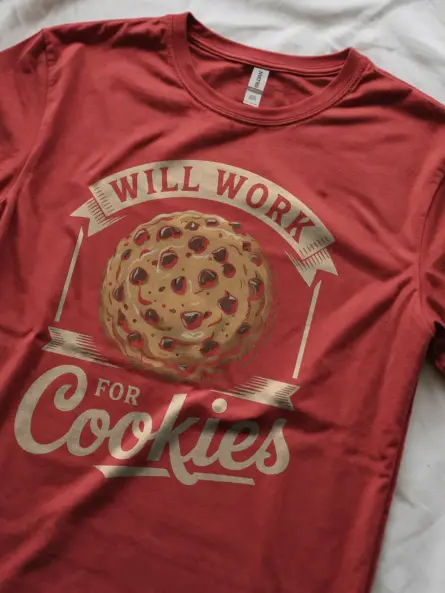 Hilarious Cookie Lover T-Shirt for Bakers - Image 8