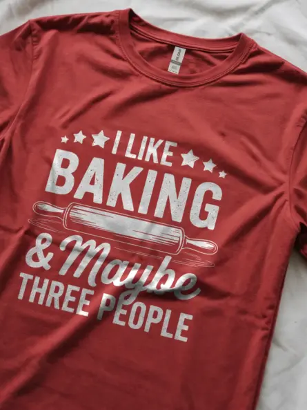 Funny Introvert Baking T-Shirt for Bakers - Image 11