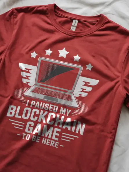 Legendary Blockchain Gamer T-Shirt – Funny Web3 Crypto Tee for Developers - Image 2