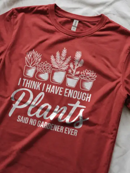 I Think I Have Enough Plants T-Shirt - Image 12