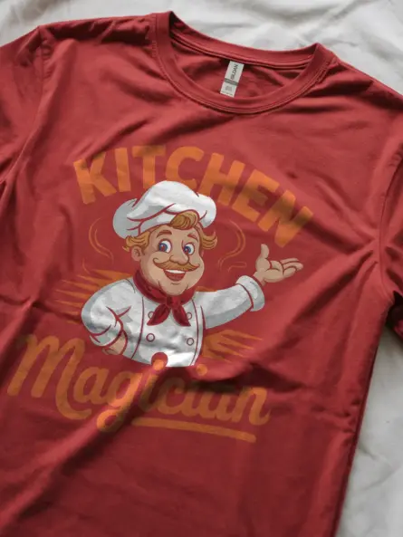 Kitchen Magician Chef T-Shirt - Image 8