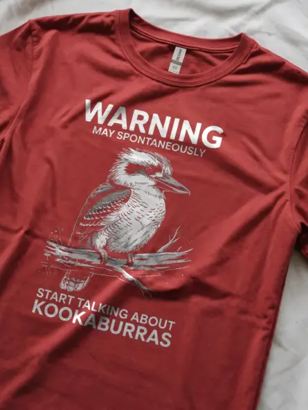 Funny Kookaburra Bird T-Shirt for Australian Wildlife Fans - Image 8