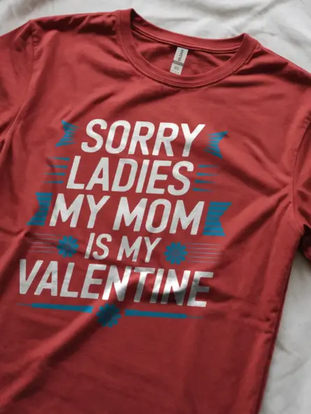 Cute & Funny "My Mom Is My Valentine" Shirt – Perfect School Party Tee - Image 11