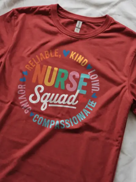 Colorful Nurse Squad Shirt for Team Appreciation - Image 11