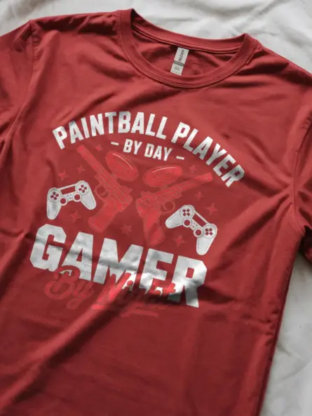 Paintball Gamer T-Shirt for Men – Dual Hobby Shirt for Players - Image 11