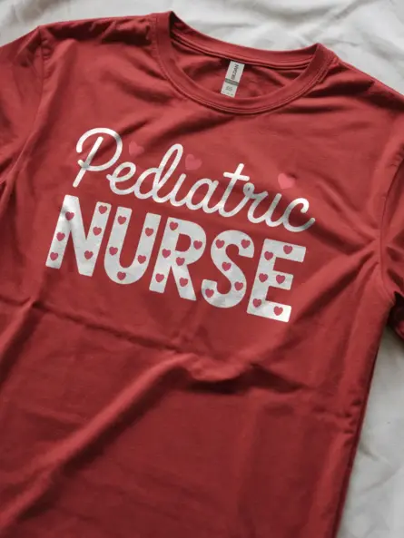 Pediatric Nurse Shirt with Heart Design - Image 5