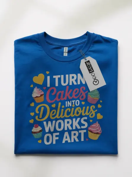 Cake Art T-Shirt for Bakers - Image 10