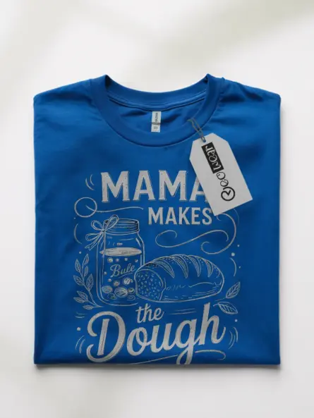 Mama Makes the Dough T-Shirt for Bakers - Image 4