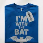 I'm with the bat t-shirt