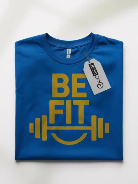 Motivational Be Fit T Shirt for Gym Lovers | Minimalist Fitness Tee - Image 10