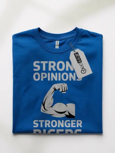 Strong Opinions Biceps T-Shirt – Bold Gym Motivation Tee for Lifters - Image 10