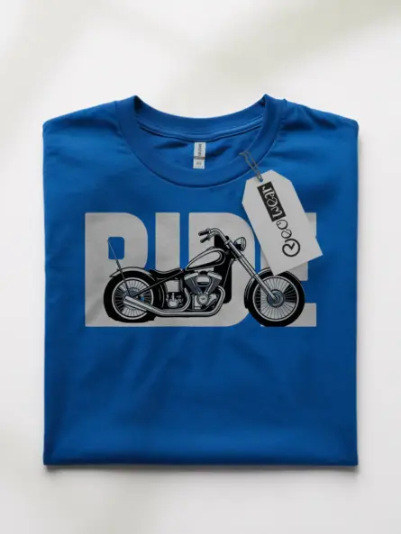 Striking Cafe Racer TShirt – Minimalist Ride Graphic for Bikers - Image 10