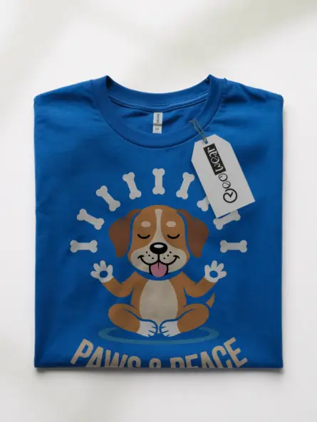 Dog Meditation T-Shirt – Peaceful Yoga Tee for Animal Lovers - Image 10