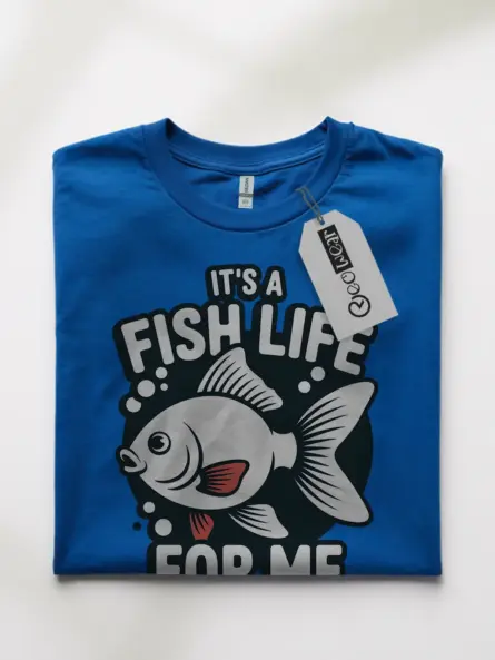 Fish Life T-Shirt – Cute Retro Graphic Tee for Ocean Lovers - Image 10