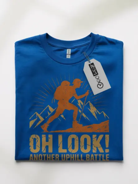 Funny Hiking Struggle Shirt – Bold Trail Adversity Tee - Image 10