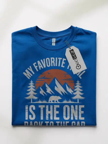 Hilarious Funny Hiking Trail Shirt – Vintage Nature Tee - Image 10