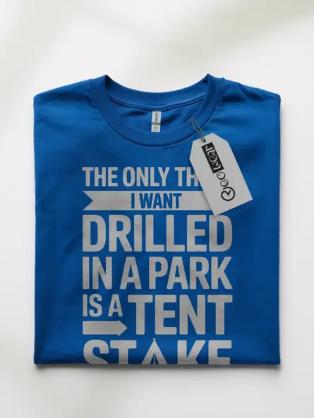 Funny Tent Stake Shirt – Hilarious Outdoor Pun Tee - Image 10