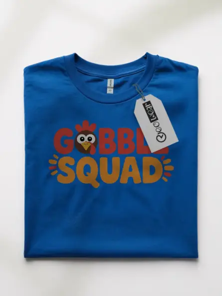 Gobble Squad Shirt – Cute Matching Thanksgiving Family Tee - Image 10