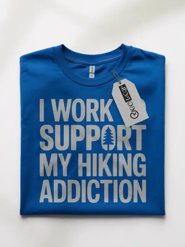 hiking addict shirt
