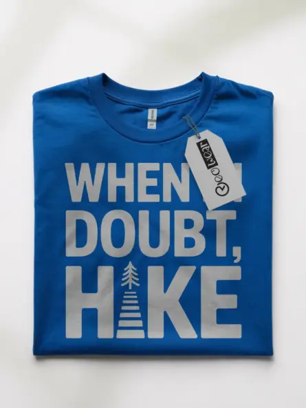 Inspirational Hiking Sayings T-Shirt for Nature Wellness Fans - Image 10