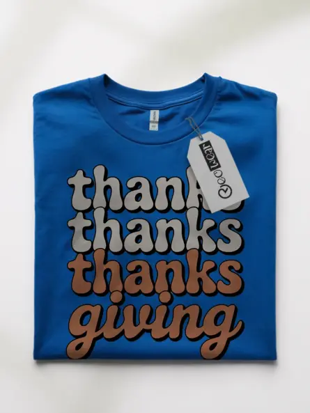 Minimalist Thanksgiving Shirt – Retro Fall Style for Grateful Vibes - Image 10