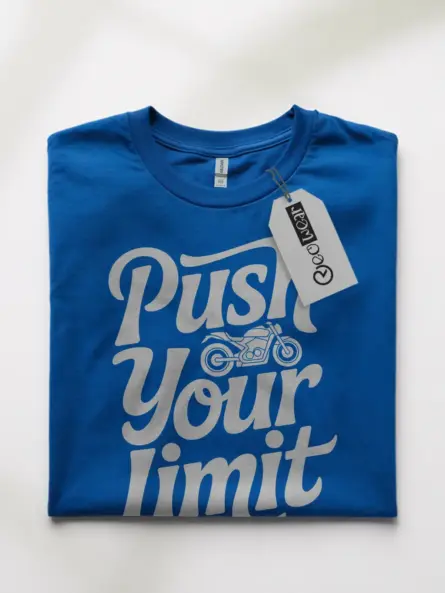 Push Your Limit Motorcycle Quote TShirt – Bold Biker Inspiration Tee - Image 10