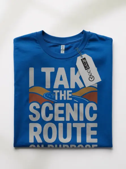 Bold Road Trip Shirt – Take the Scenic Route in Style - Image 10