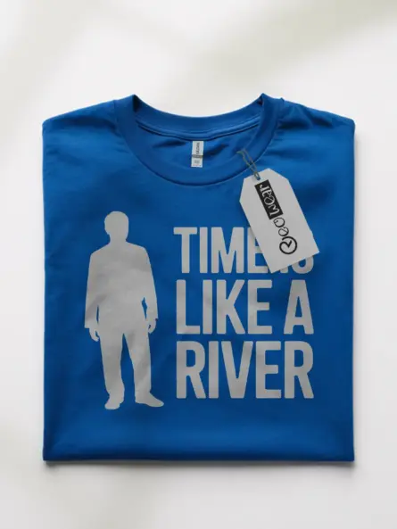 Time Is Like a River T-Shirt for Philosophy Lovers - Image 10