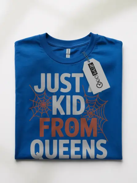 Vintage Queens Sunflower T-Shirt – Just a Kid from Queens - Image 10