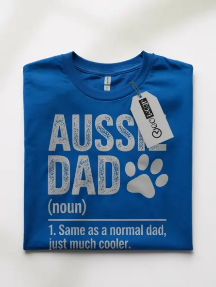 Epic Aussie Dad Shirt – Funny Australian Shepherd Dog Tee - Image 11