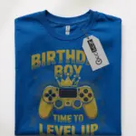 gamer birthday boy t-shirt