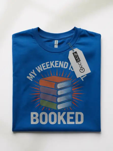 Cozy Book Lover T-Shirt for Weekend Readers & Club Gifts - Image 10