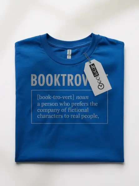 Witty Booktrovert T-Shirt – Funny Definition Tee for Introvert Book Lovers - Image 10