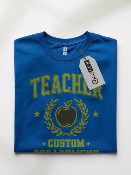 Custom Teacher Shirt – Vintage Collegiate Department Top - Image 10