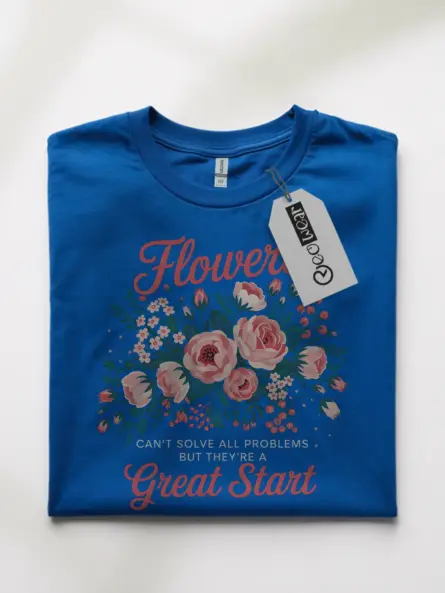 Motivational Flower Shirt Gift for Gardeners - Image 10