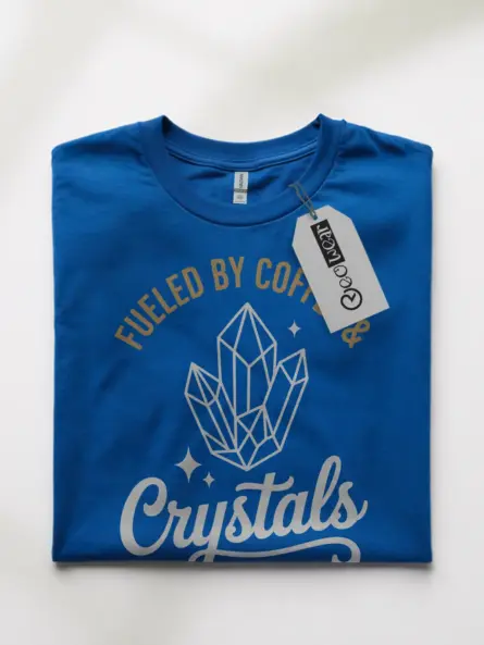 Fueled by Coffee and Crystals Shirt – Bold Spiritual Energy Tee - Image 10